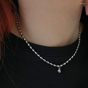 CHOKER 2023 Klasik Vintage Zeytin Boncukları Chian Kolye Kadınlar Kız Klavikula Seksi Mücevher Hediye Partisi Collier