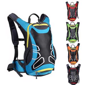 Nova mochila respirável para motocicleta à prova d'água de nylon para motocicleta reflexiva mochila de segurança para capacete bolsa para ombro 265Z