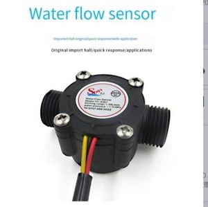 Su Yakıt Akışı Ölçer Sensörü Sayaç Salonu FlowMeter Havuz Şamandıra Anahtarı Su Isıtıcıları İçin Kredi Kartı Makinesi DN15 1-30L/DAK