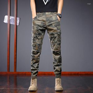 Männer Hosen 2023 Baumwolle Cargo Pant Fashion Jogger Camouflage Casual Streetwear Militär Männer Lose T125