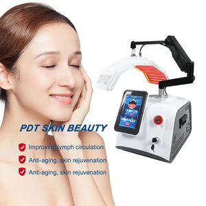 Venda imperdível Portátil Rejuvenescimento da pele Cuidados com a pele Luz vermelha Beleza facial 7 cores PDT LED Photon Light Therapy Machine