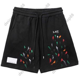 Tendance GD et Linvin Cobrand Lettre Impression Loisirs Sports Speckle Pointillé Coloré Hommes Et Femmes Même Style Couple Shorts High Street Beach Shorts