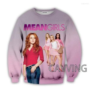 Męskie bluzy bluz moda/męski nadruk 3D Mean Girls Crewneck bluzy HARAJUKU STYLE