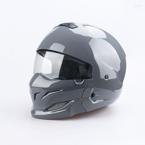 Motorcykelhjälmar Retro Scorpion Hjälm Nitrinos Vintage Combination Capacete de Moto Cruiser Casco Casque Capacetes