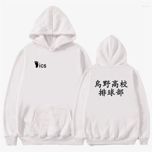 Herren Hoodies Anime Haikyuu Sweatshirts Männer Frauen Mode Druck Cosplay Kostüm Hip Hop Regelmäßige Kapuze Baumwolle Volle Kleidung Top