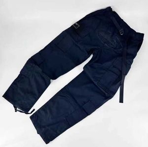 Calça de carga Cortezs Alcatraz calças de grife de designer de vários bolsos de bolso solto calças esportivas casuais