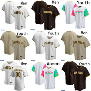 Maglie da baseball 2022 City Uomo Donna Gioventù San Diego 13 Manny Machado 9 Jake Cronenworth 30 Eric Hosmer 10 Jurickson Profar 2 Trent Grisham 7 Ha-Seong Kim Padres