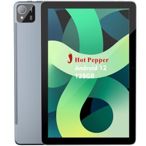 Hot Pepper Tablet Android 12 FHD10.1 Display Pad MTK8183 CPU 8 Kärnor Ny Global Version 6GB RAM 128 GB ROM Type-C snabb laddning
