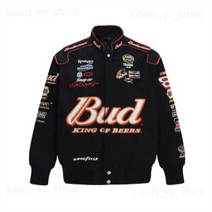2023ss New Vintage Heavy Weight Embroidered High-Quality Motorcycle Clothing Racing Clothes T230806