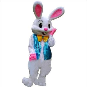 Nuovo cartone animato Carente Easter Bunny Mascotte Costumi di Halloween Event natalizio Costumi che giocano in costumi da gioco in pelliccia in pelliccia in costume