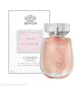 Novo perfume de flores de vento indefinido 75 ml spray floral de fragrâncias duradouras, mulheres, mulheres 3-7 dias úteis entrega rápida1527012