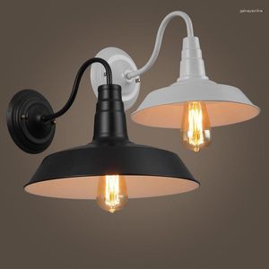 Wandleuchte Vintage Industrie Nachttischlampen Retro Loft Antik Schlafzimmer Wohnzimmer Café Restaurant Küche Licht E27