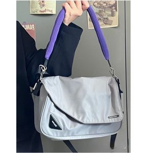 Evening Bags Casual Nylon Crossbody for Women Cool Girls Y2k Shoulder Handbag Designer Female Messenger Bag Korean Student Schoolbag 230804