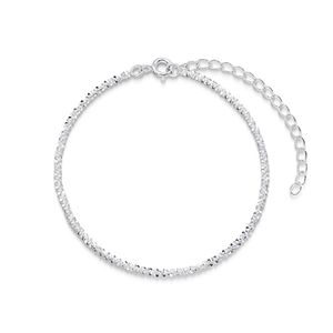 Mode Ny enkel blomkålkedja S925 Silverarmband Hot Selling Light Luxury Civersatile Style