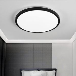 Ceiling Lights Nordic Macaron Led Round Lamp Thin Bedroom Light Corridor Aisle Balcony Lamps