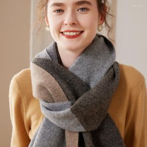 Scarves KOIJINSKY Cashmere 180 32 Women In Spring Autumn And Winter Soft Warm Needle Knitted Scarf