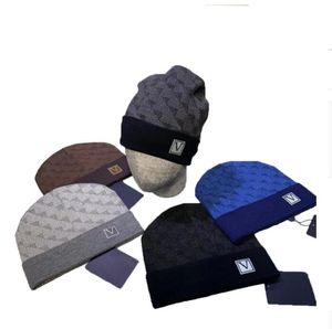 Designer hats Men's and women's beanie fall/winter thermal knit hats