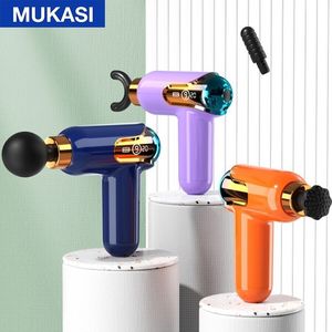 Massager całego ciała masaż pistolet przenośny głębokie tkanki elektryczne mini do nogi szyi bólu bólu ulży w relaksacja 230804