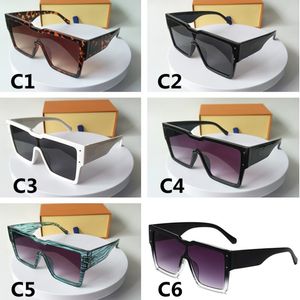 Luxury Square Sunglasses Men Woman Designer Sun Glasses Big Frame One Piece Mirror Oculos De Sol