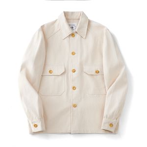 Męskie kurtki francuskie jodełka w stylu Herringbone Casualny stylowy odzież robocza Vintage Męskie ubranie 230804