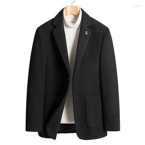 Men's Jackets 2023 Autumn/Winter Coat Short Suit Man Jacket Business Fashion Korean Thick Winter