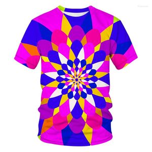 Men's T Shirts 2023 Summer T-shirt And Women's High-quality Gorgeous 3d Printing Style Pattern Men Clothing Tops