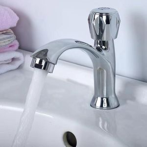 Bathroom Sink Faucets Mock Bath Single Cold Water Faucet Table Top Basin Building Materials Washbasin