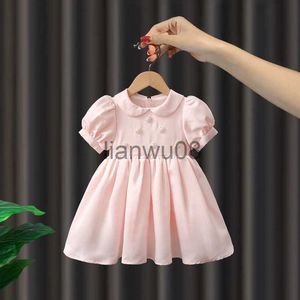 Mädchen Kleider Kinder Kleid Neue Mode Kleider Baby Mädchen Tragen Lässige Baumwolle Kleidung Für Mädchen Kleinkind 2 Jahre Geburtstag Party taufe Kleid x0806