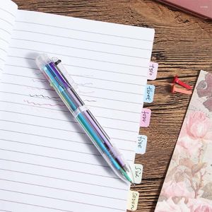 Stationery Cute 6 In 1 Drawing Hand Account Children's Gifts Ball Pen Ballpoint Multi-color Color