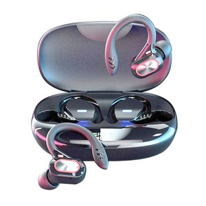 IN-EIRワイヤレスヘッドフォンBluetoothイヤホンTWS HD SPORTS SAMSUNG Apple Cell Phone LED Display Light Power Charging Box Earhook Earbuds用