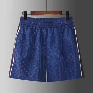 Offizieller gleicher Stil: Sommer-Bademode für Herren, Boardshorts mit Buchstabenmuster, Designer-Mode, lässig, Sport, Laufen, Fitness, Meer, Surfen, atmungsaktive Strand-Badeshorts