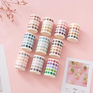 Wrap prezent 60 mm 3m gradientowy kolor kropka taśma Waszyka do pamiętnika Scrapbooking DIY Masking Tases Cute Kawaii School Journal naklejki