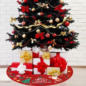 Christmas Decorations Tree Skirt Xmas Carpet Merry For Home 2023 Decoration Navidad Years