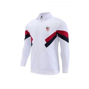 AC Ajaccio Erkek Ceketler ve Ceketler Erkek Eğlence Eğitim Ceketi Çocuklar Dış Mekan Sıcak Eğlence Spor Ceket