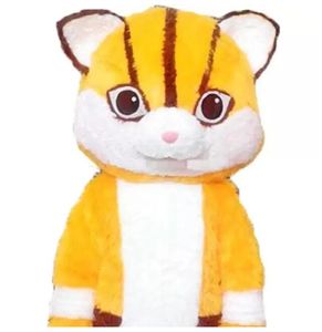 2024 Högkvalitativ Hot Tiger Mascot Costumes Cartoon Character Adult SZ