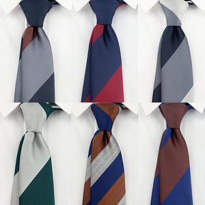 Exsafa 2023 Yeni İngiliz Tarzı Tie Man's Polyester İplik Sokak Stili