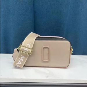 مصمم الأزياء حقيبة اليد حقيبة اليد الشهيرة مارك لقطة كاميرا صغيرة كروسة محفظة النساء أكياس الكتف الرسول عبر الجسم R230120