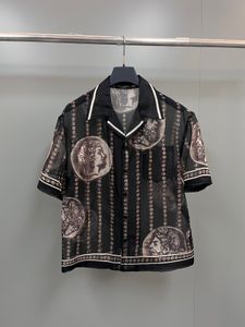 2023 Sommer neueste schöne Herren-Designer-Hemden aus hochwertigem Stoff – US-GRÖSSEN-Hemden – Herren-Designer-Kurzarmhemden