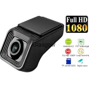 Car DVRs Car DVR USB Driving Recorder Single Lens Dash Camera ADAS Wide Angle Night Vision HD 1080P DVR For Car Android Navigation X10 x0804 x0804