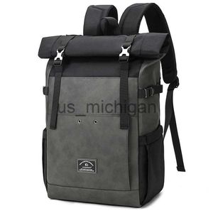 Rucksack Neue Große Kapazität Rucksack Reisetasche Laptop Rucksack männer Rucksack Gepäck Schulter Taschen Roll Cover Männer Mochila Rucksack J230806