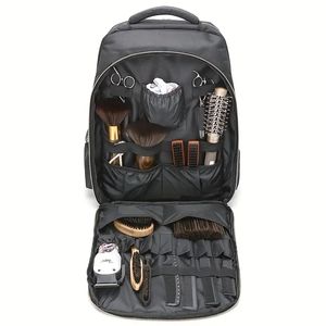 Large Capacity Professional Hairdresser Tool Bag - Perfect for Storing Barber Accessories & Cutting Tools!
