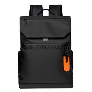 Plecak Wysoko wysokiej jakości wodoodporny laptopa laptopa projektanta marki mody Black Plecak dla biznesu Urban Man Plecak ładowanie USB J230806