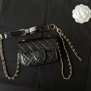 Designer Mini Crossbody lipstick Key Bags Lady Cute Handbags Coin Purse Shoulder Headphone Bag Woman Silver Chains Purse Letter Glossy Patent Leather Handbag