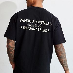 Camisetas masculinas 2023 soltas, marca de hip hop, academia, esportes, cor pura, camisa masculina, algodão, manga curta, corrida, treino, camisetas, fitness, tops