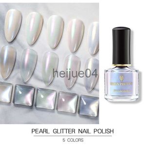 Nail Polish BORN PRETTY 7ml Pearl Nail Polish Glitter Nail Polish Top Coat Nail Art Varnish Manicure LongLasting DIY Deisgn x0806