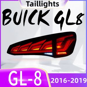 Bakre lampor för Buick GL8 20 16-20 19 Bakre lampan DRL Dynamisk signal omvänd bakljus Biltillbehör