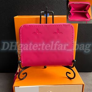 Kobiety na klucz kluczy M60067 N63070 Moneta Zip Torebka oryginalna skórzana moda Kluczowa torba męskie Portfelki Portfelki Lady Key Portfel