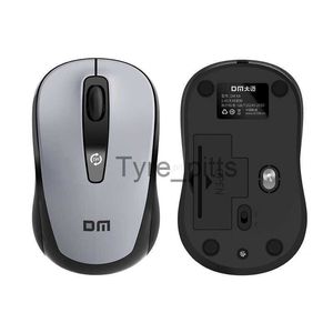 Mäuse DM K8 Drahtlose Maus 2,4 GHz Ergonomische Optische Tragbare Computer Maus USB Empfänger Büro Spiel Mäuse Für PC Runde X0807