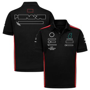 F1 Formula One short sleeve T-shirt car team clothes fans leisure polo clothes 2023 the latest model of racing clothes casual crew239o