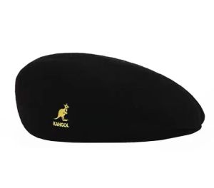 Kangols designer bola s bonés de lã canguru boina básica maré simples marca estrela chapéu para a frente língua de pato hat1456500